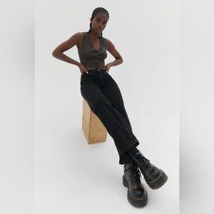 BDG Bubble Corduroy High-Waisted Baggy Pant